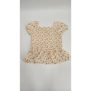 Jenna & Jessie USA Floral Top